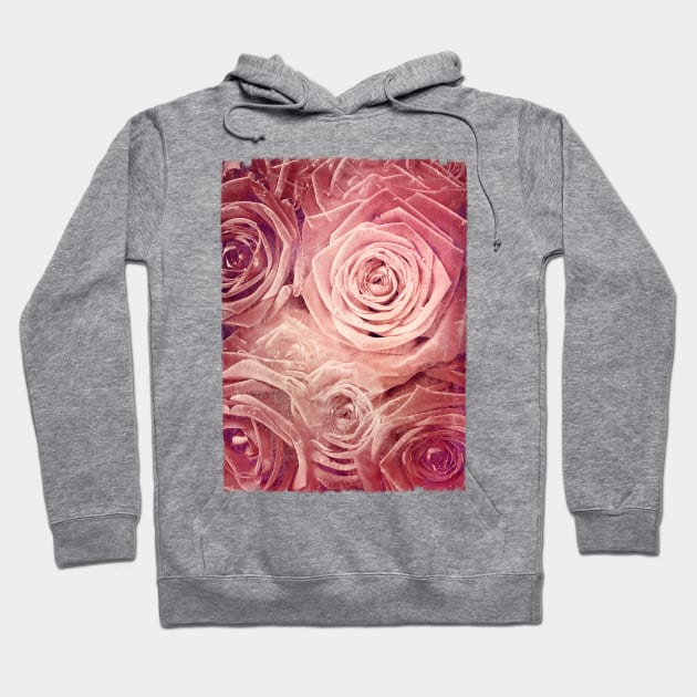 Distressed Roses Hoodie by DyrkWyst